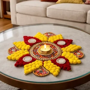 Lotus Rangoli
