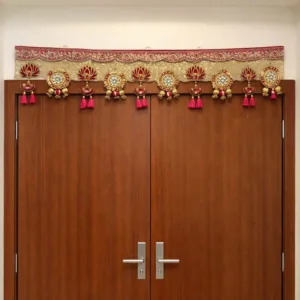 Posh pink lotus toran (42&55 inch)