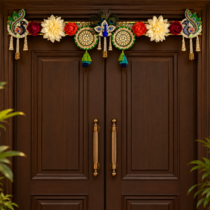 Royal peacock floral toran (42 inch)