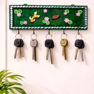 Serene Resin Lotus Pond Key holder