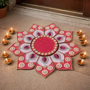 flower rangoli