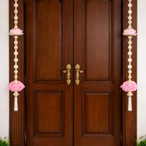 Elegant rose hangings (pair)