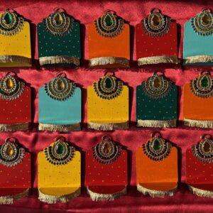 kundan design jharokha tealight holders (hanging)(1 piece)