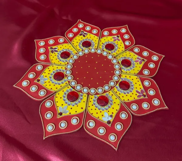 flower rangoli