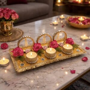 Royal ring table decor mat