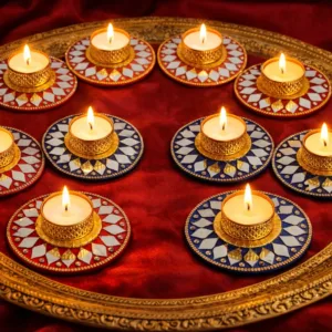 Mirror tealight holders (1 piece)