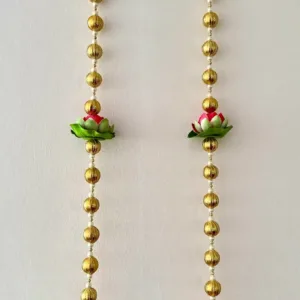Lotus flower hangings (pair)