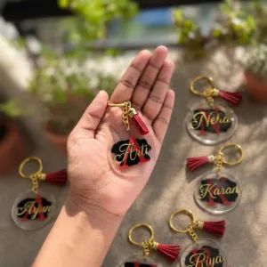Resin Acrylic Keychains