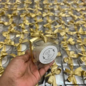 Mini Glass Jar Candles