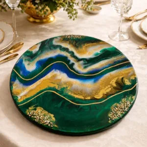 Celestial Waves Lazy susan