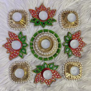 Decorative Lotus Rangoli