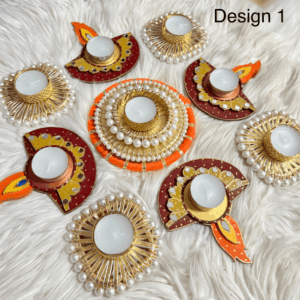 Decorative Diya Rangoli