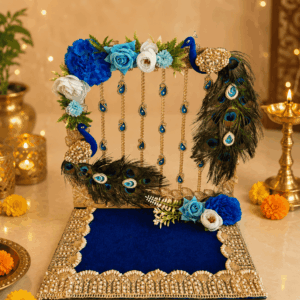 Royal Peacock Decorative Backdrop (Detachable)