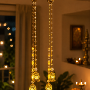 Pearl Jhumar Hanging Lights (Pair)