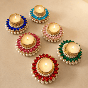 Jewel Tealight Holder (1 piece)