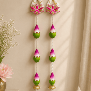 Triple Lotus Bud Hanging (Pair)