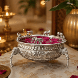 Royal Elephant Silver Urli