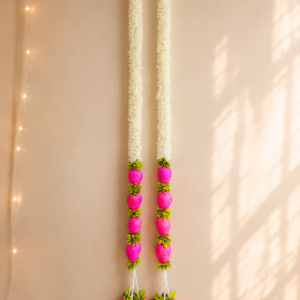 Lotus Gajra Hangings (Pair)