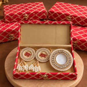 Shubh Labh Kundan Festive Gift Set