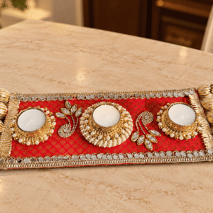 Royal Banarasi Table Decor Mat